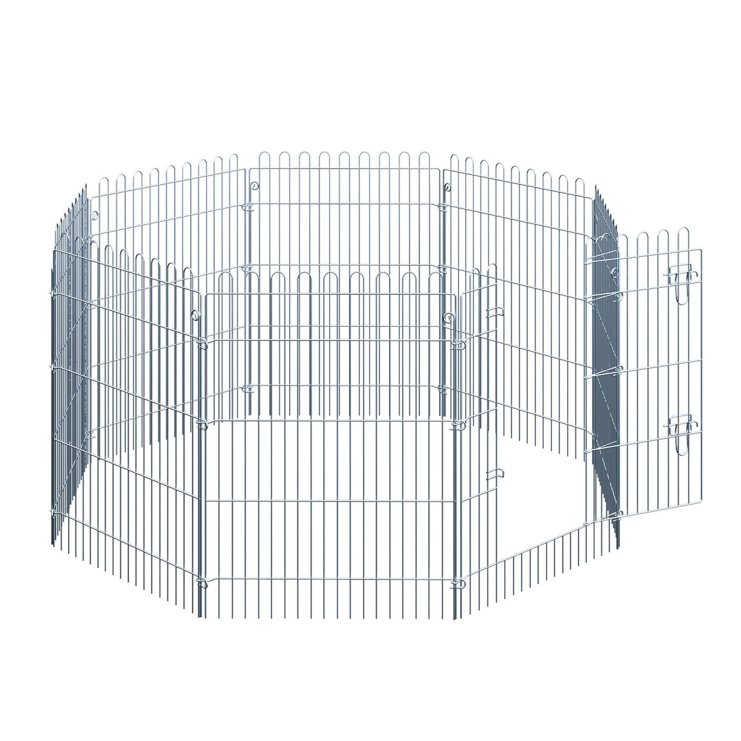 Outdoor puppy playpen, 8-panel, Safe & Stable, 63x91 cm