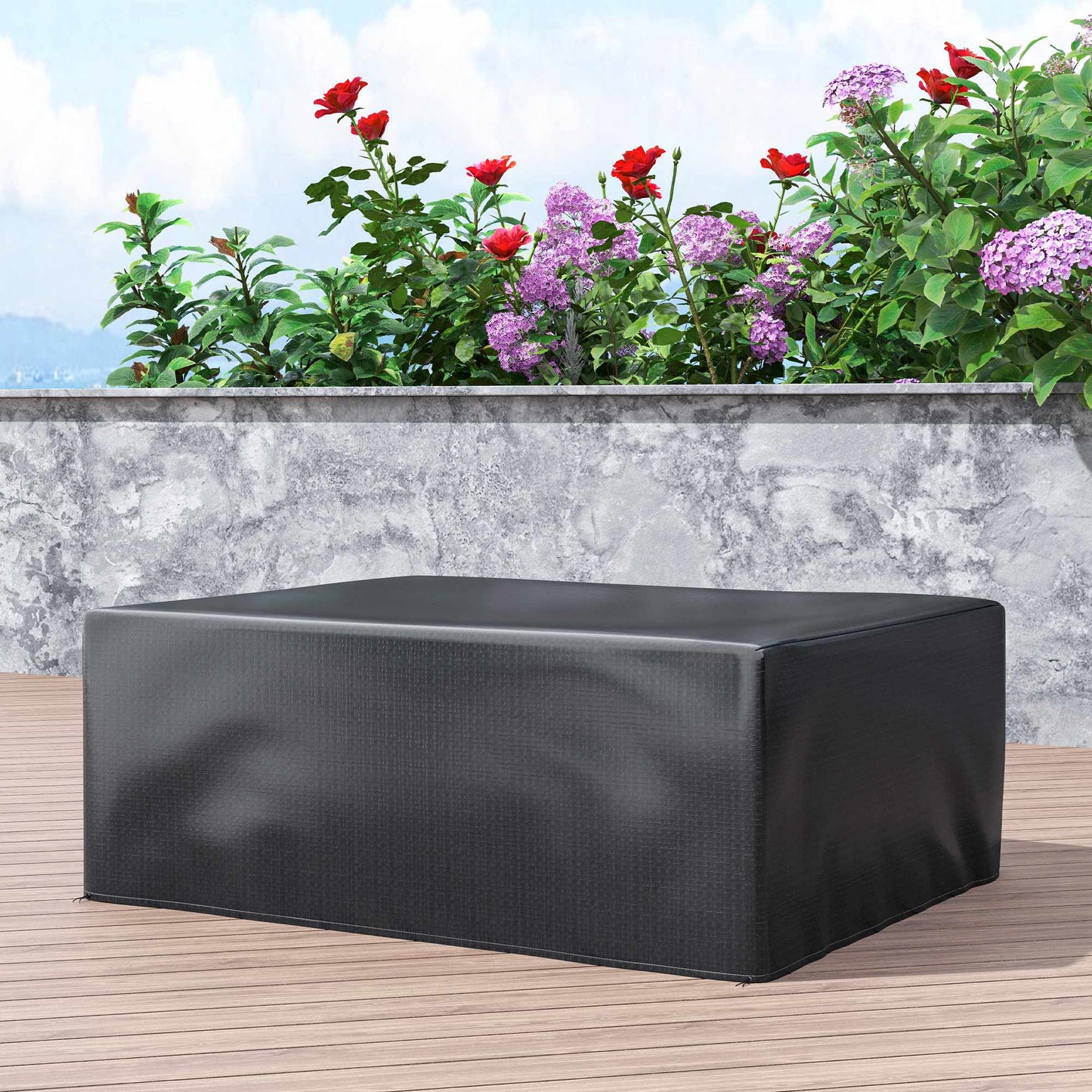 Outdoor Furniture Cover, Waterproof, UV-Resistant, 235x190 cm