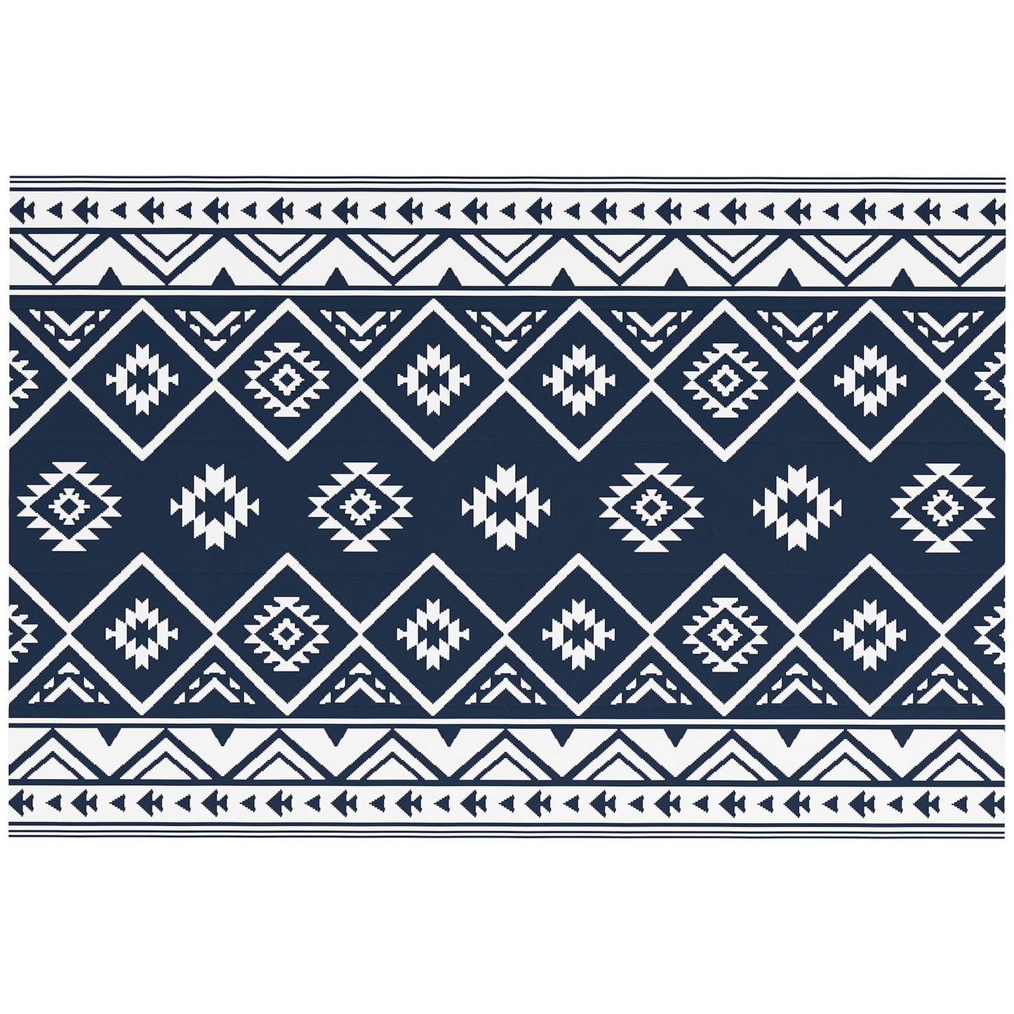 Reversible outdoor rug - Water repellent, 182x274Cm