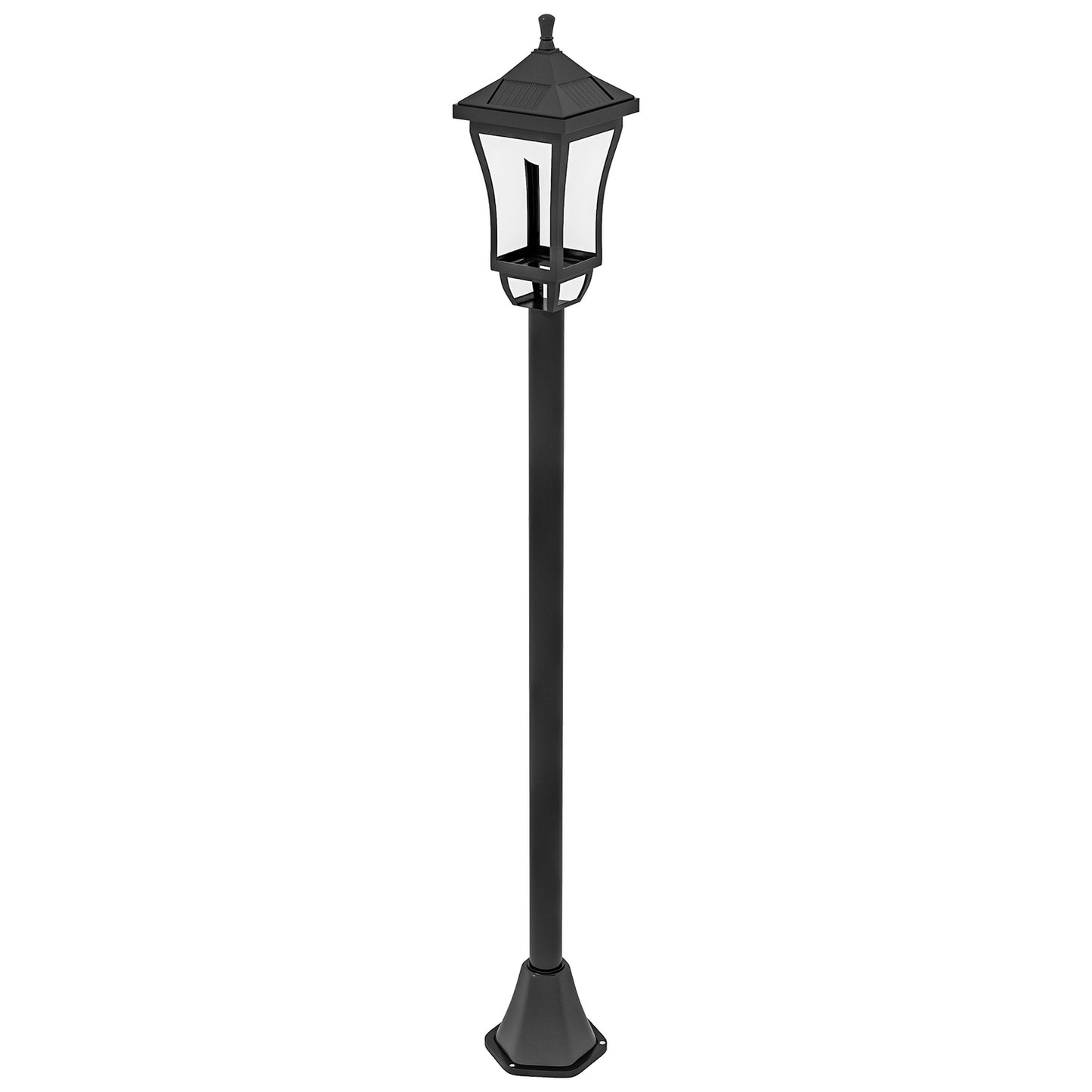 Outdoor Solar Lantern, Automatic On/Off, Weatherproof IP44