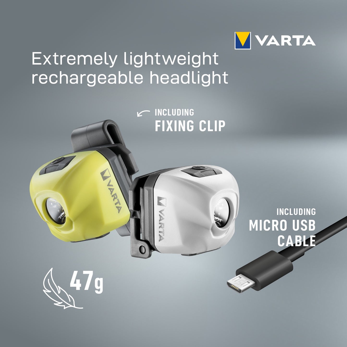 Outdoor Sports Ultralight H30R Headlamp 300 lm Yellow