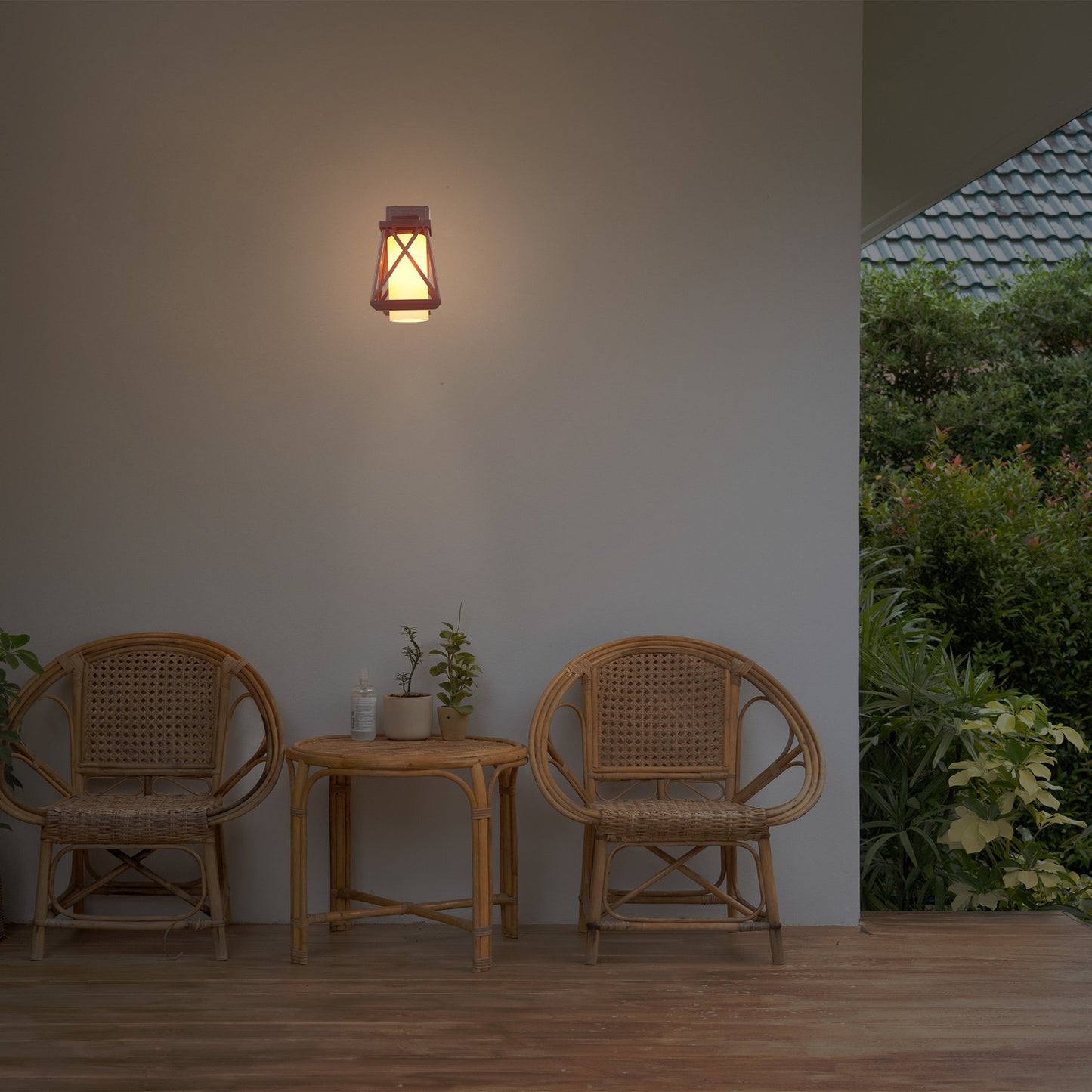Outdoor Wall Light Black