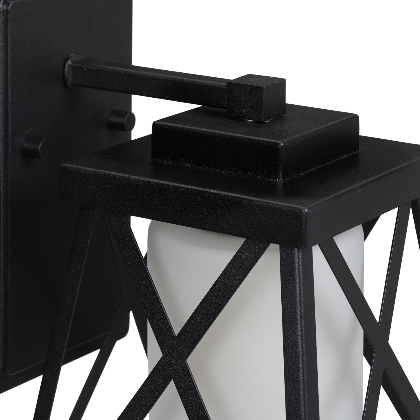 Outdoor Wall Light Black