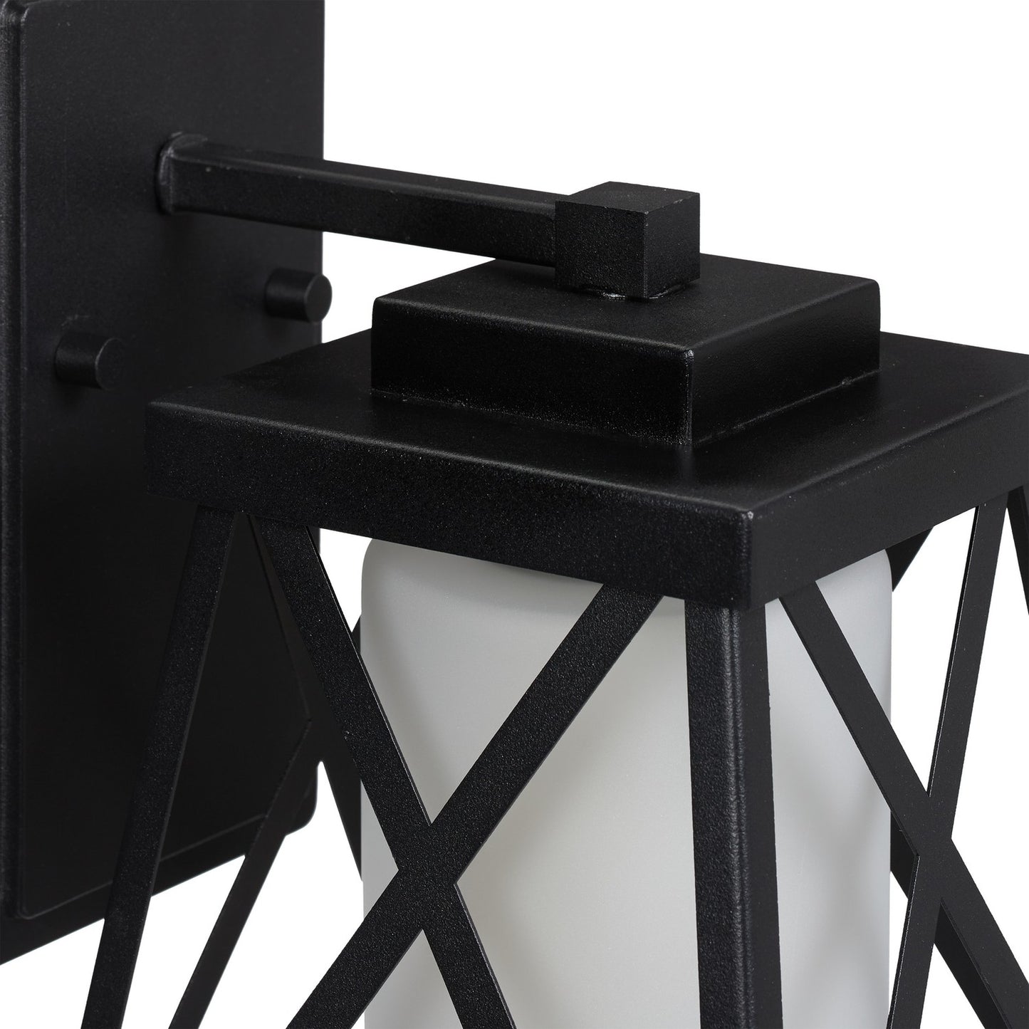 Outdoor Wall Light Black
