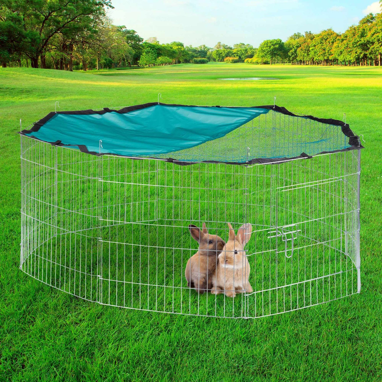 Outdoor cabinet XL with mesh cover