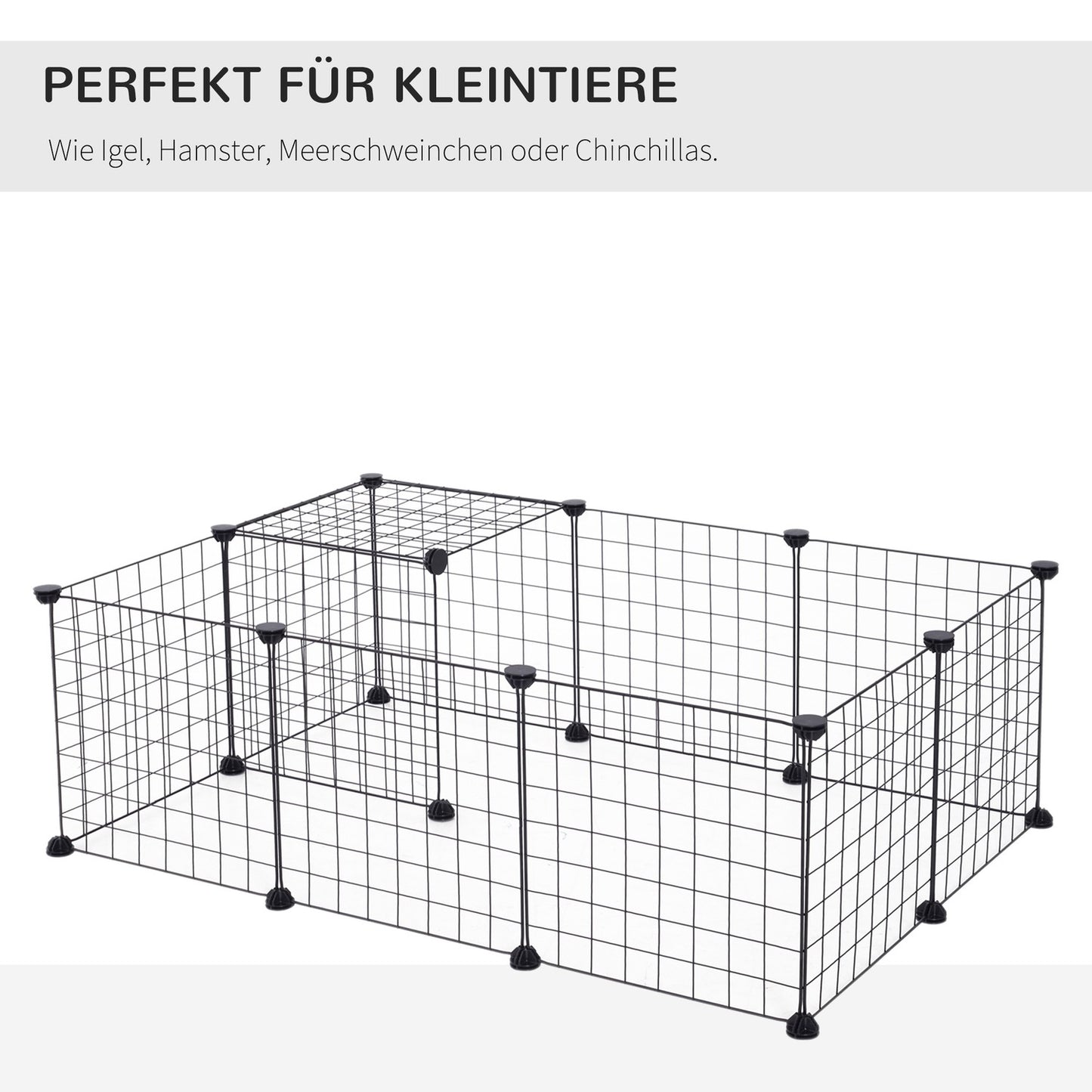 Small Animal Metal Mesh Outdoor Enclosure 106x73x36cm