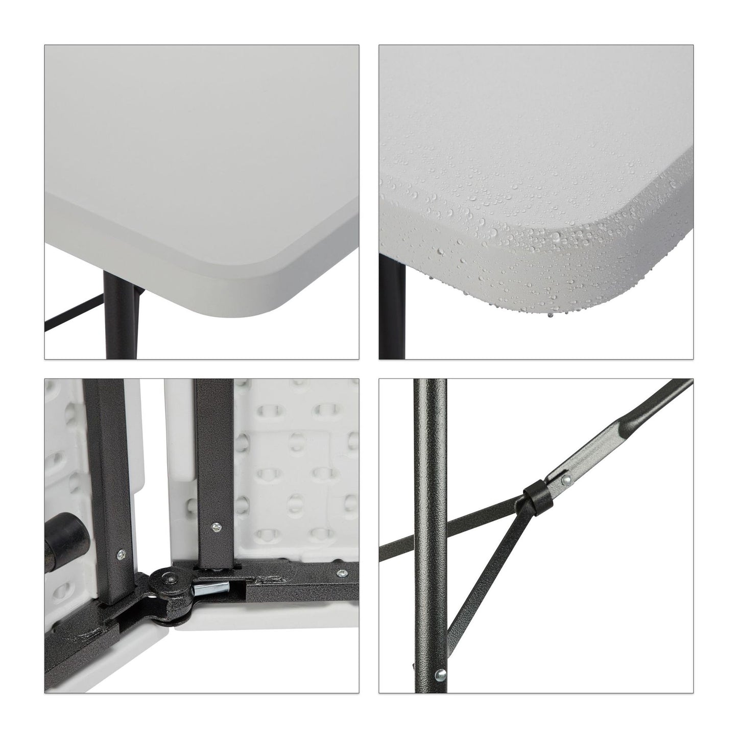 Outdoor furniture foldable white