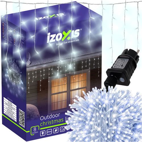 Outdoor lights 500LED 22.5m cool white Izoxis 26705