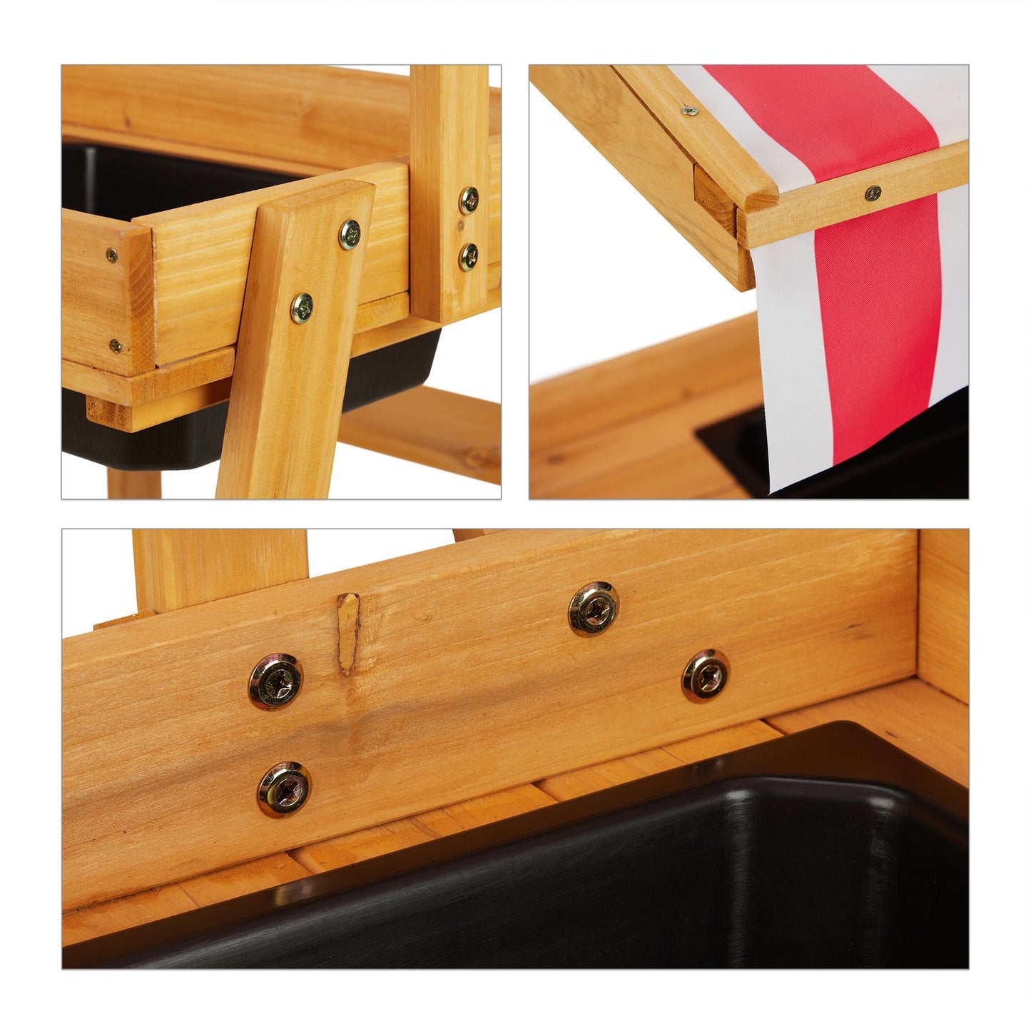 Outside Play Table with Sunshade