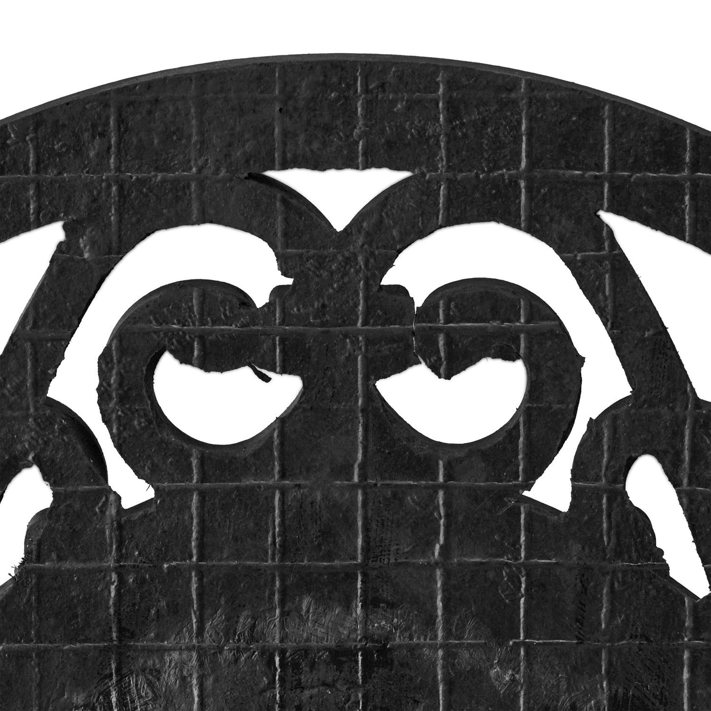 Oval doormat rubber & coconut