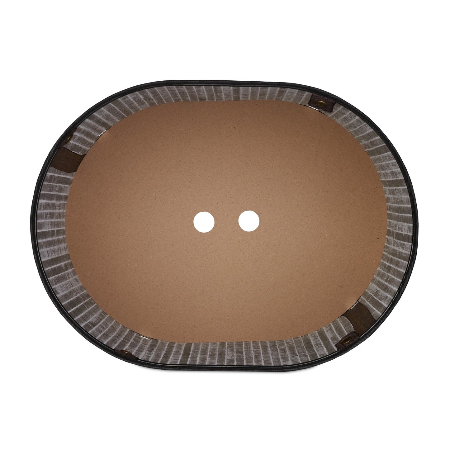 Oval laundry basket