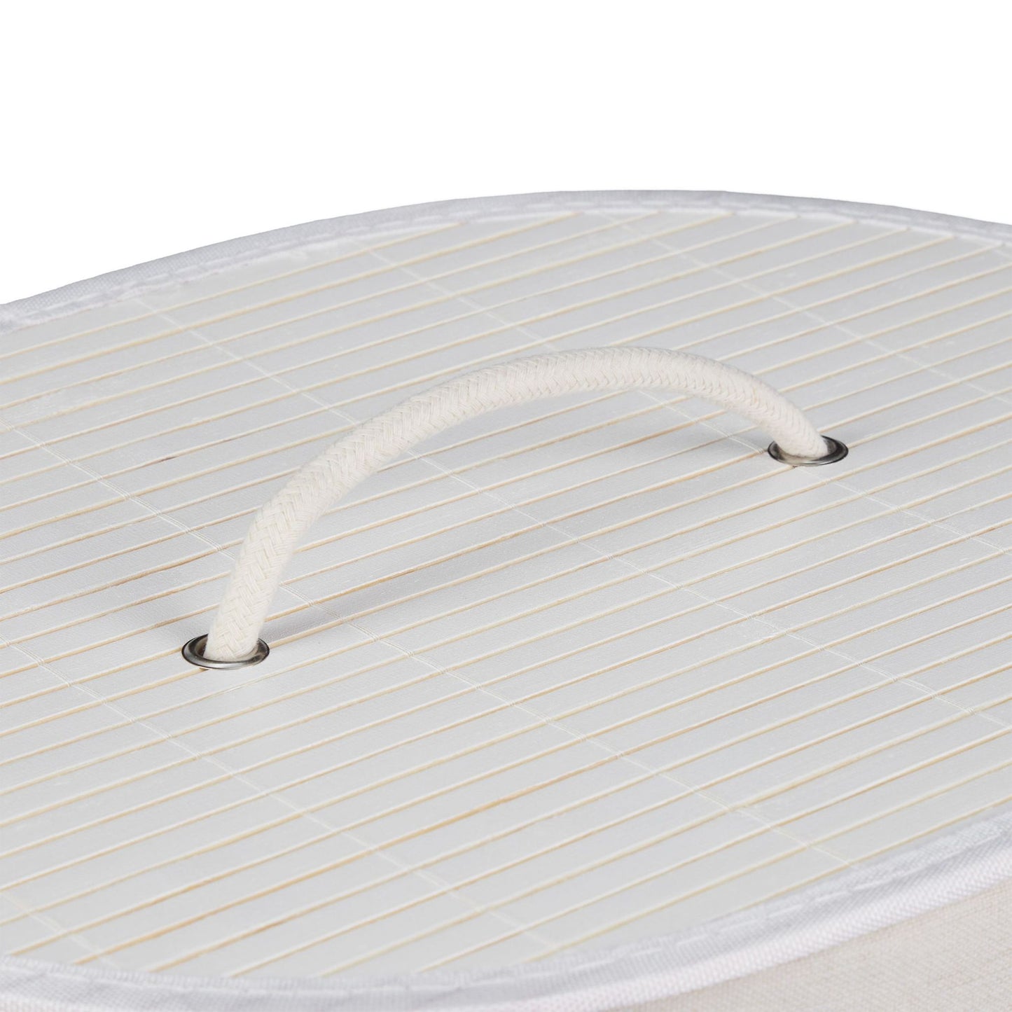 Oval laundry basket