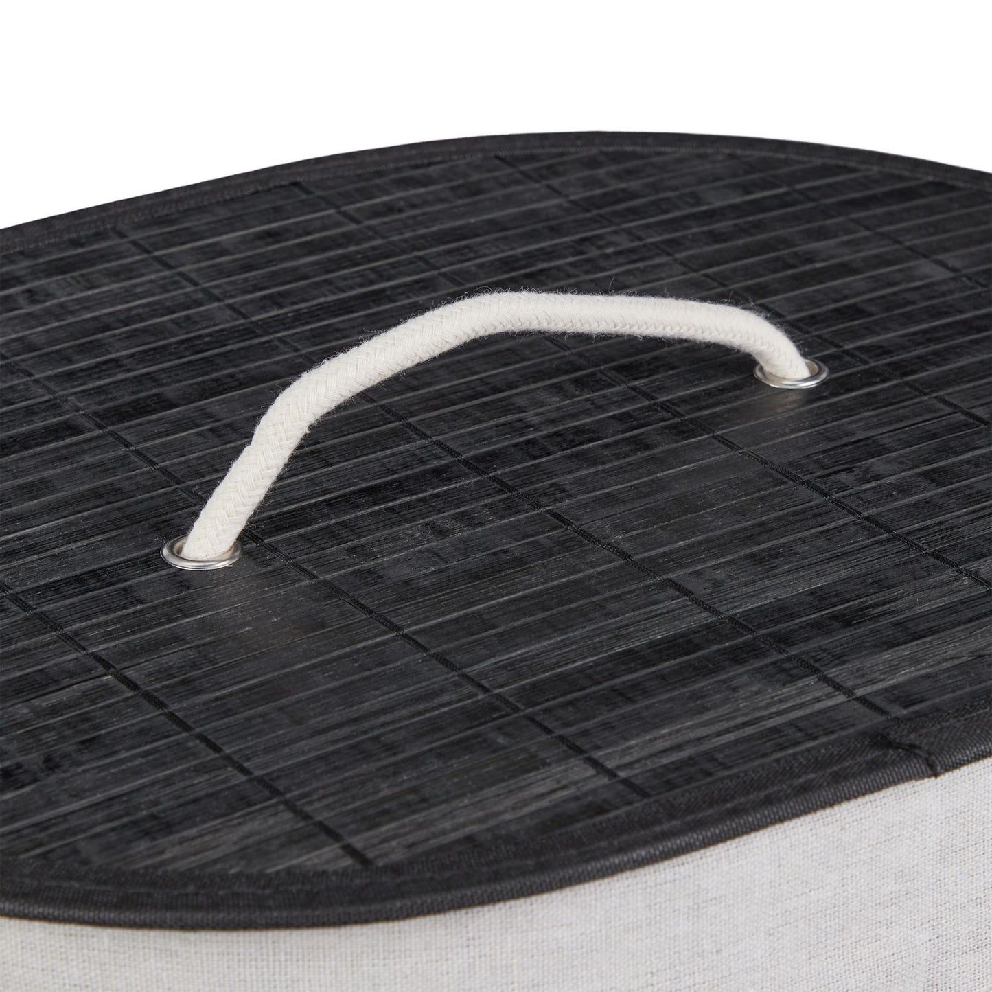 Oval laundry basket