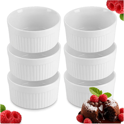 Ovenproof Ramekin Set, 6 Pieces