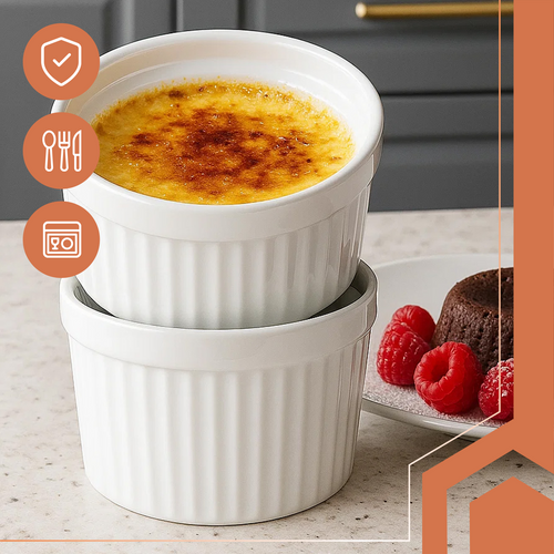 Ovenproof Ramekin Set, 6 Pieces