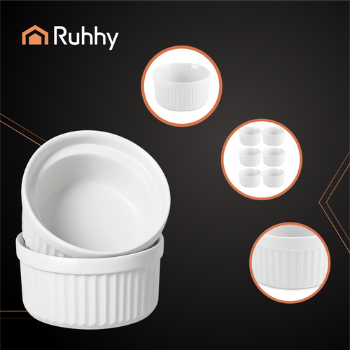 Ovenproof Ramekin Set, 6 Pieces