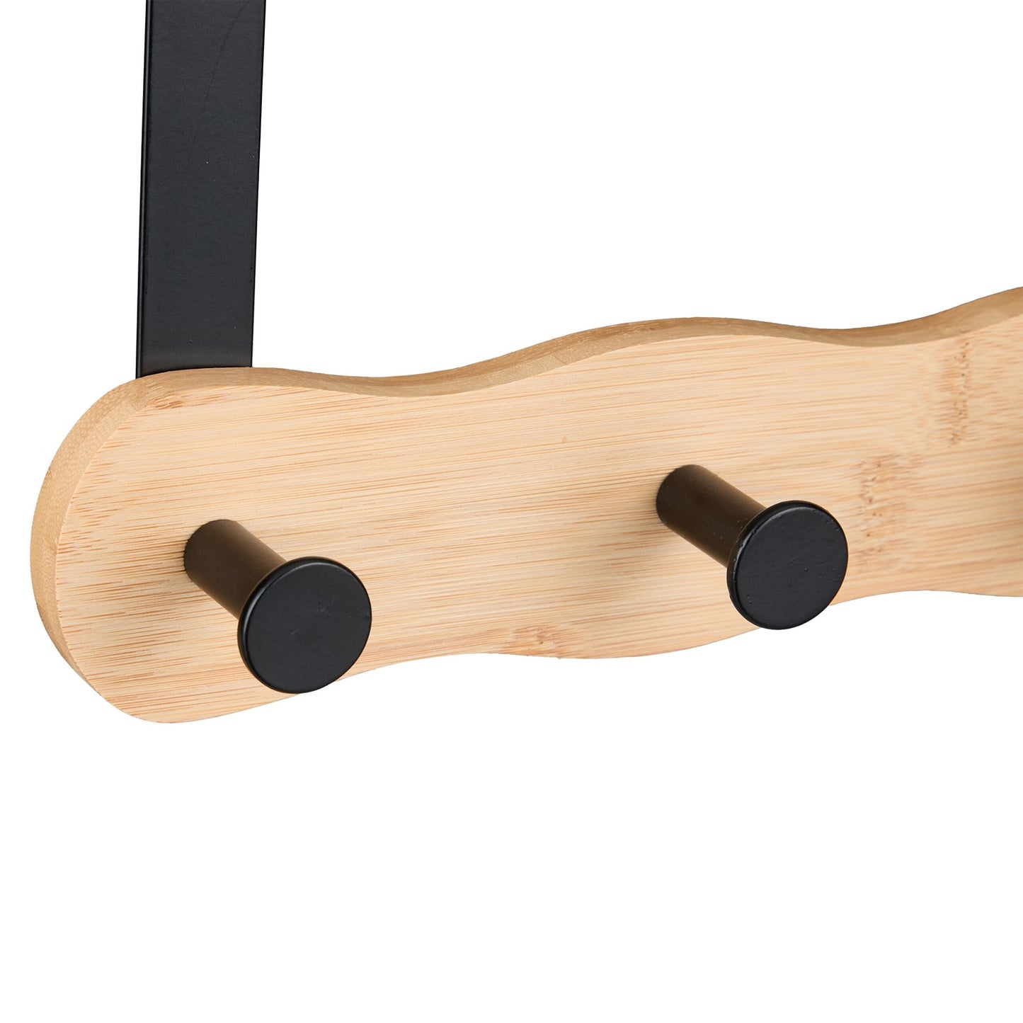 Over Door Hook Rail with 5 Hooks for Bedrooms