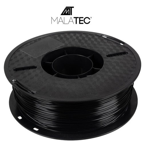 PLA 3D filament 1kg 1.75mm - black Malatec 22040