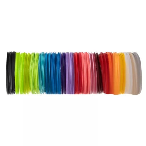 PLA 3D filaments - 20 pcs. x 5m 19872