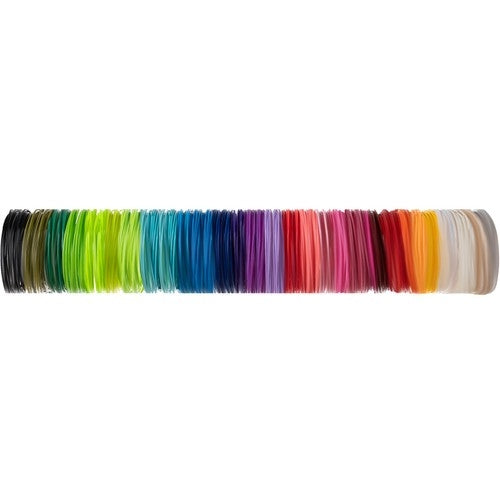 PLA 3D filaments - 30 pcs. x 10m Kruzzel 19877