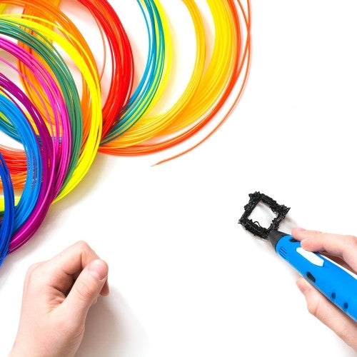 PLA 3D filaments - 30 pcs. x 10m Kruzzel 19877