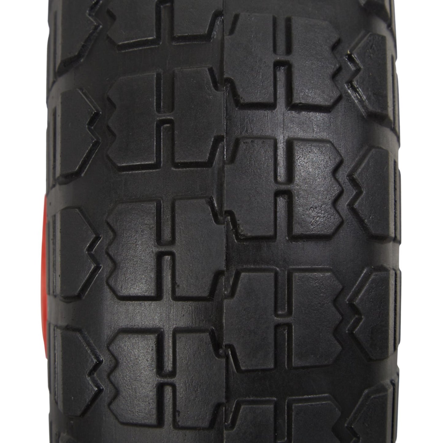 PU Wheelbarrow Tyre Set 4.10/3.50-4, Puncture-Proof