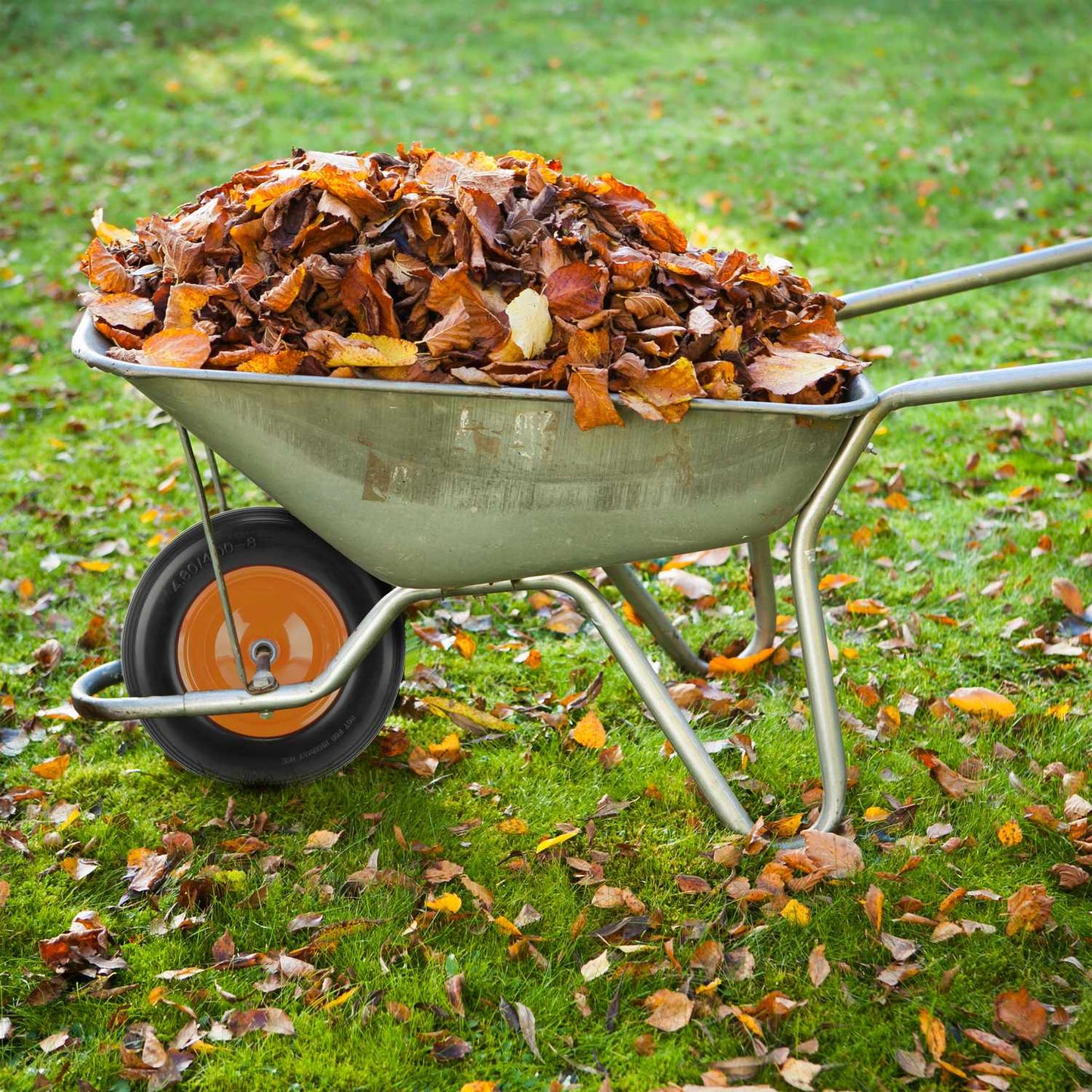 PU Wheelbarrow Tyre with Axle 4.00-8