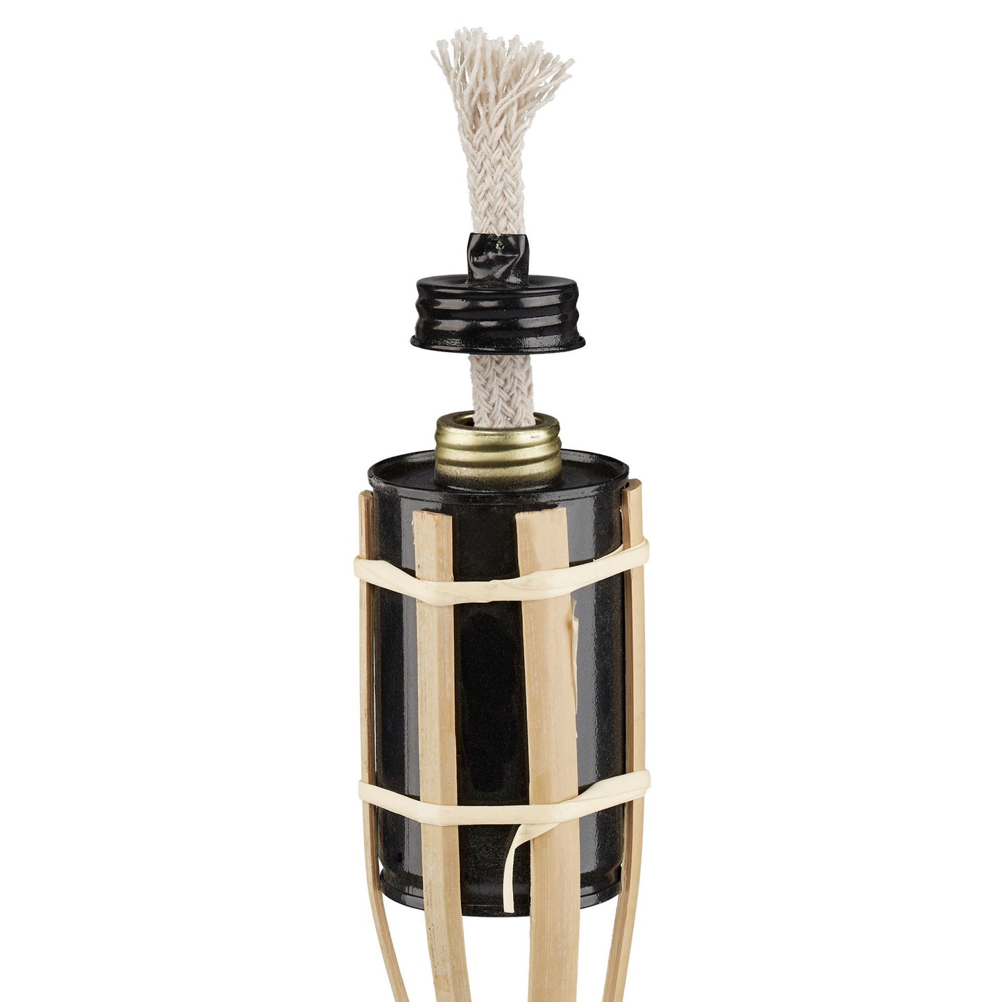 Pack of 10 bamboo garden torches