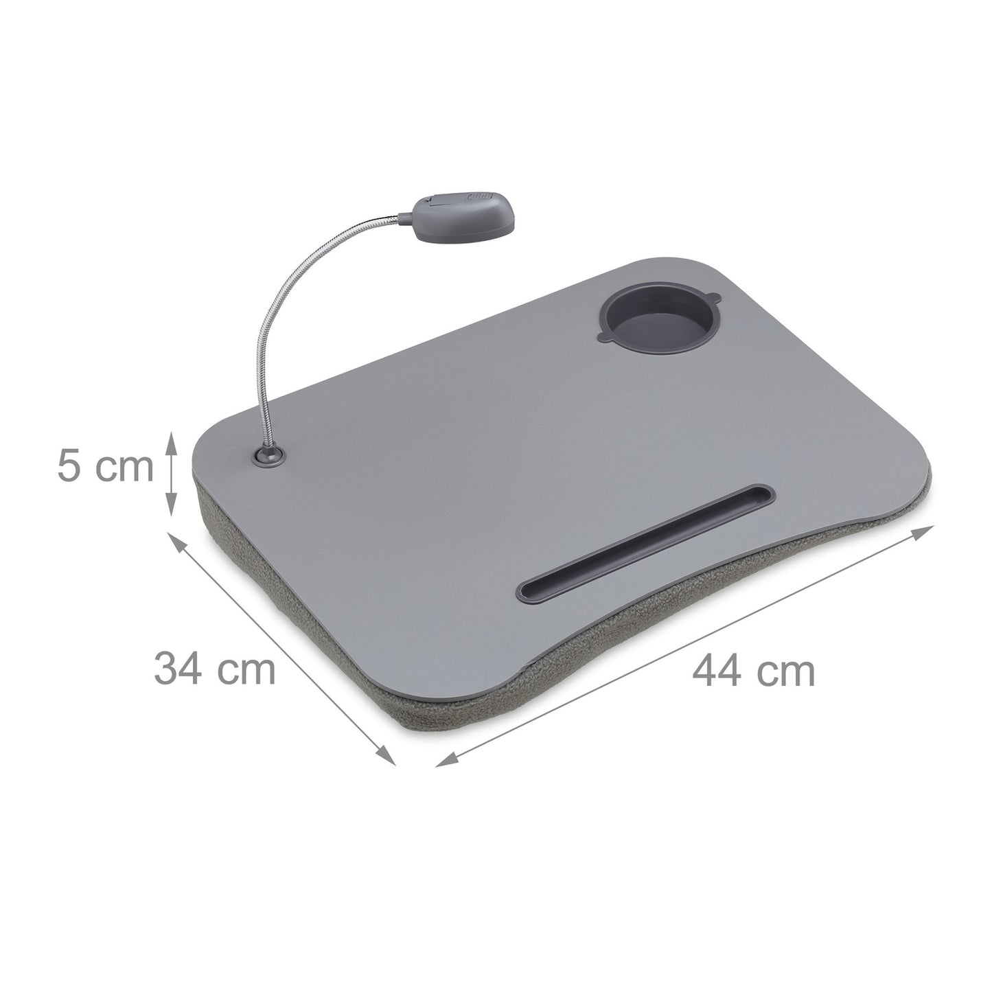 Pads for laptops in light gray