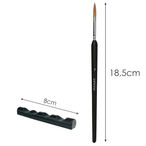Paint Brushes Set with Stand – 11 Pieces
