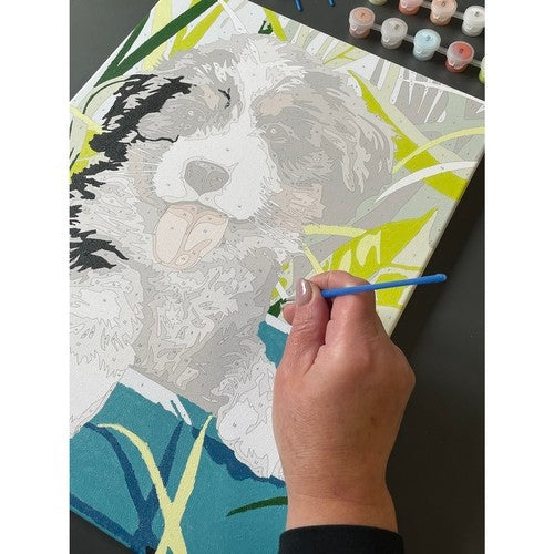 Painting by numbers 40x30cm - Maaleo dog 22780