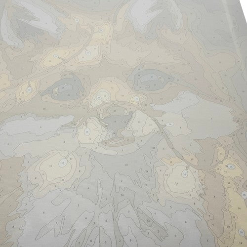 Painting by numbers 40x50cm - Maaleo fox 22782