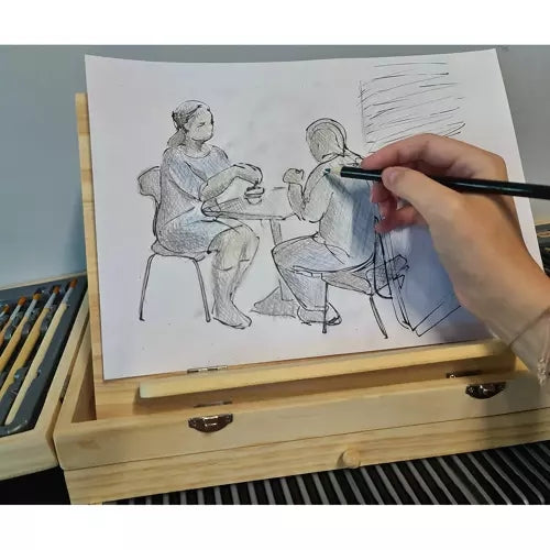 Painting kit in a suitcase 83 pcs. Maaleo 19179