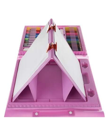 Painting set 208 pieces in a suitcase