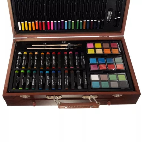 Painting set in a suitcase - 130 pcs Maaleo 21644