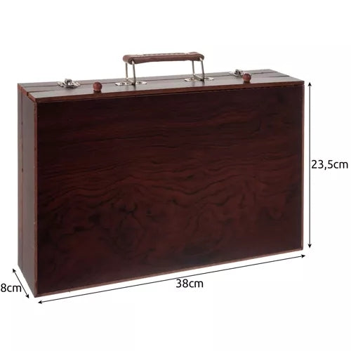 Painting set in a suitcase - 130 pcs Maaleo 21644