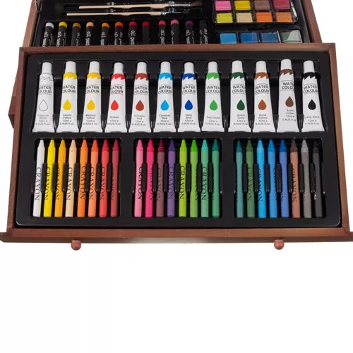 Painting set in a suitcase - 130 pcs Maaleo 21644