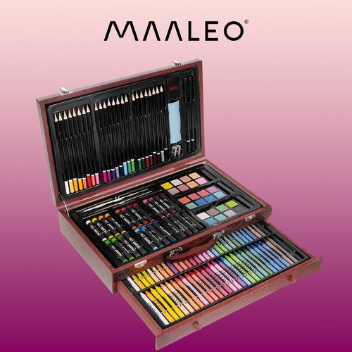 Painting set in a suitcase 143 pcs