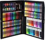 Painting set in a suitcase, 169 pcs, black