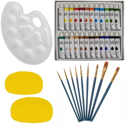 Painting set in a suitcase 46 pcs. Maaleo 19177