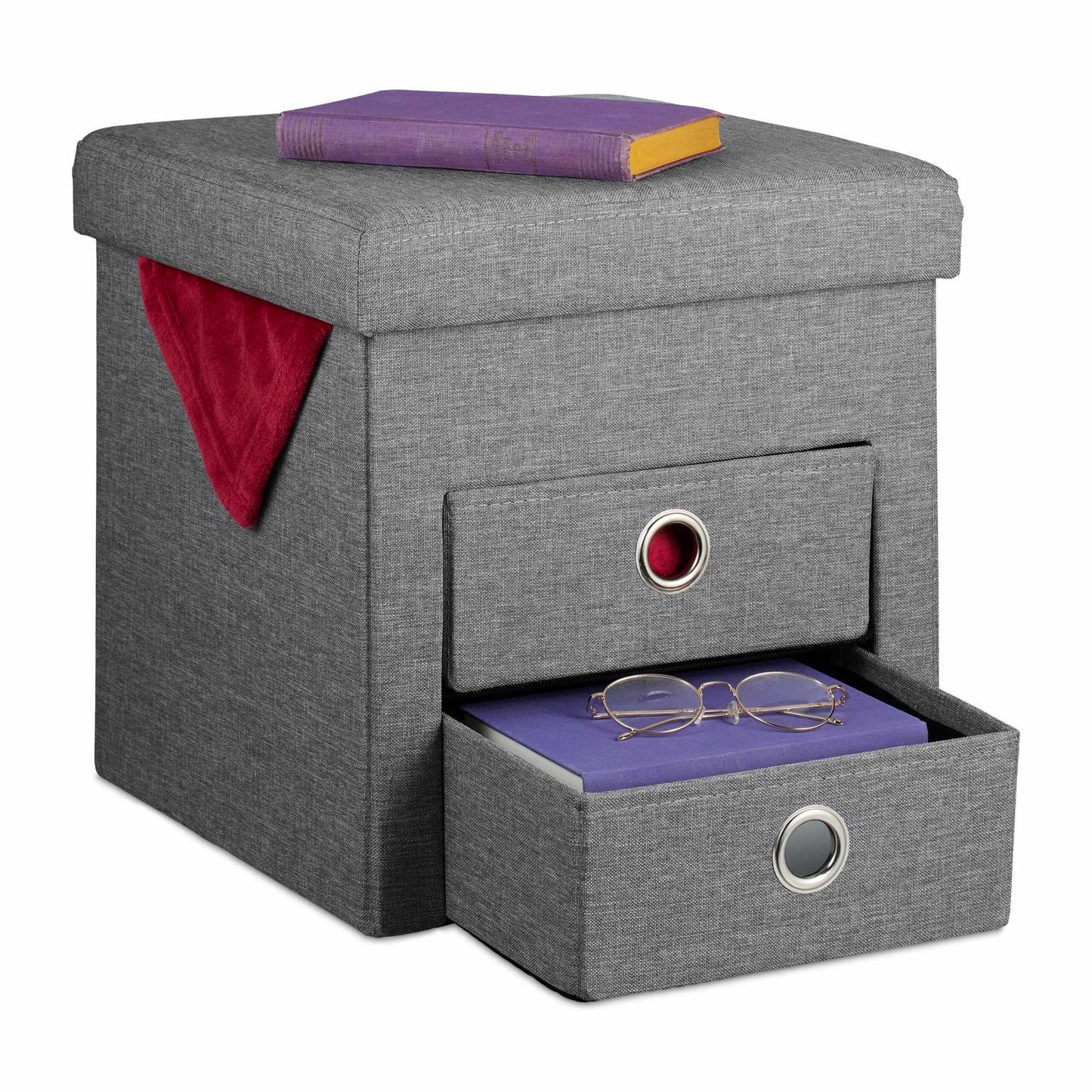Pallet with storage 2 drawers