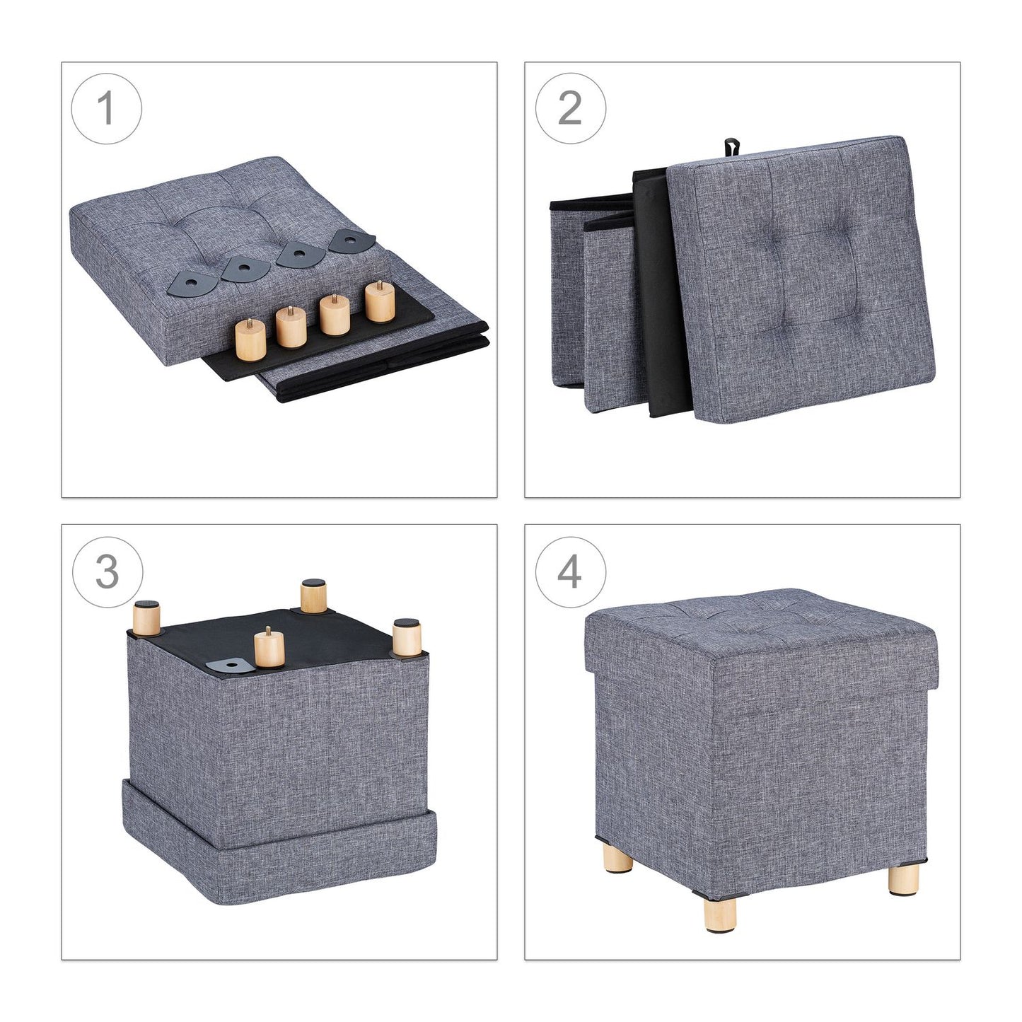 Pallet with storage space