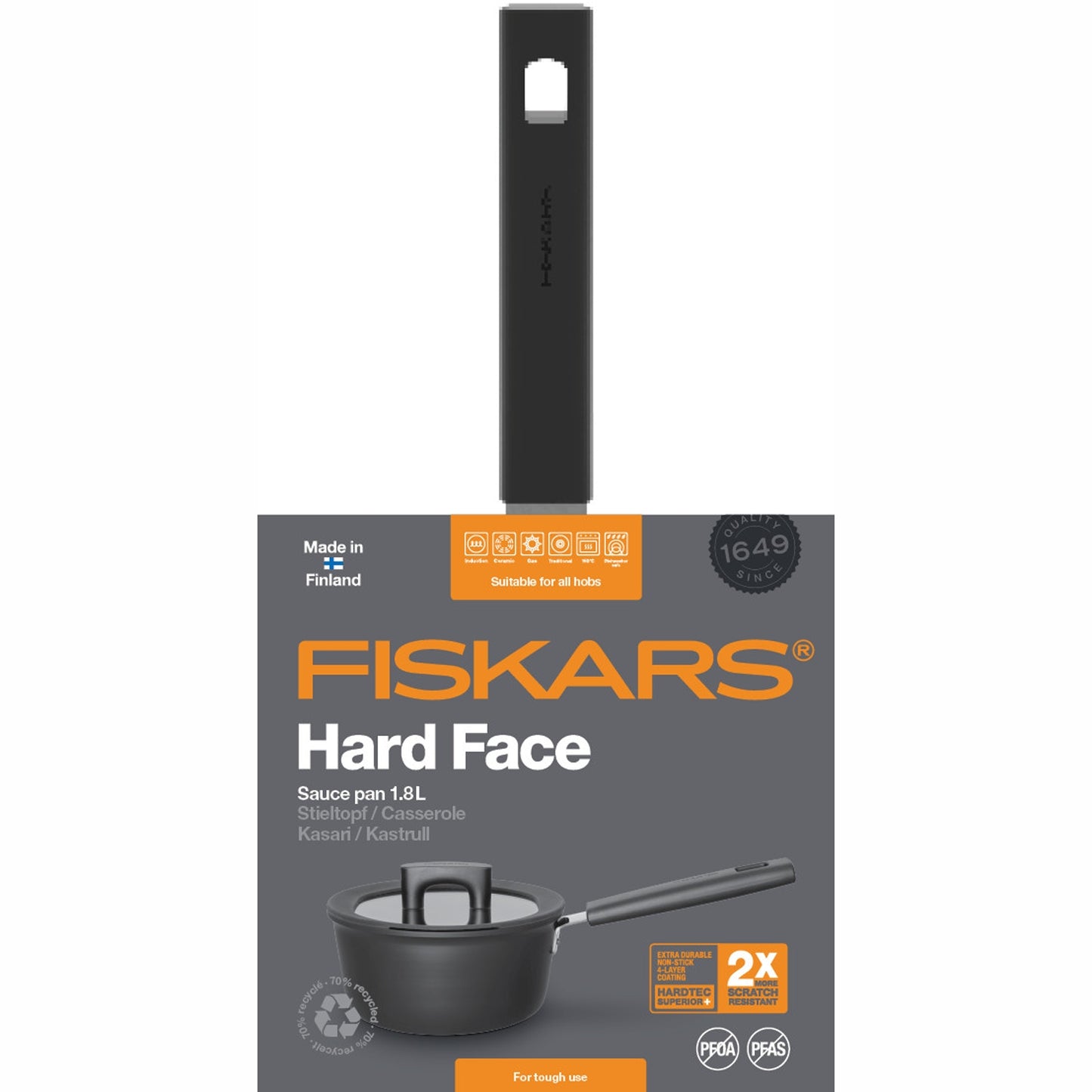 Pan 1.8 L/18 cm Hard Face