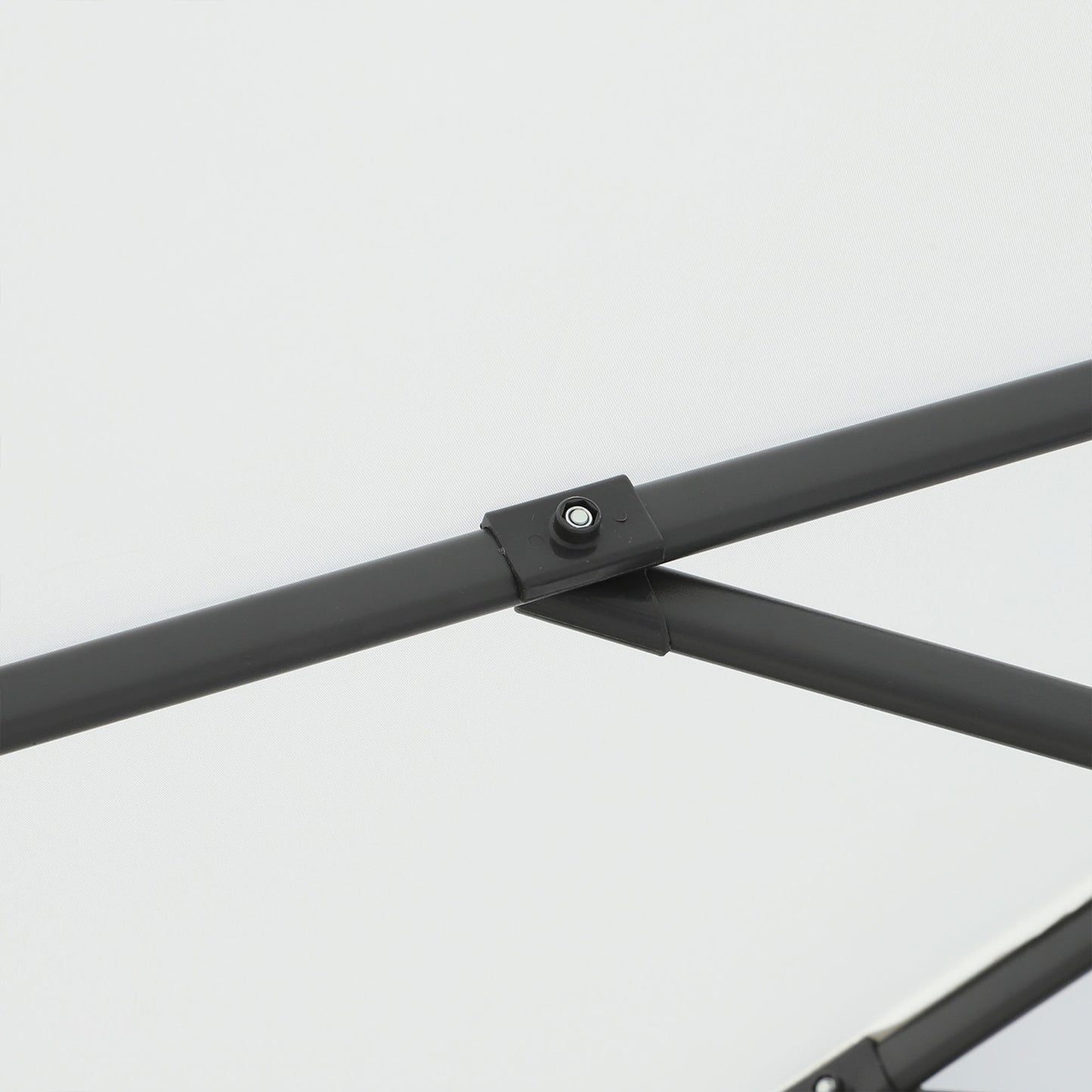 Cantilever Parasol 245x245cm, Adjustable Tilt, Cream