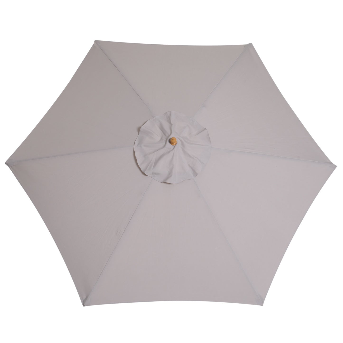 Garden parasol, 3-layer sun protection, bamboo, Ø2.5x2.3 M