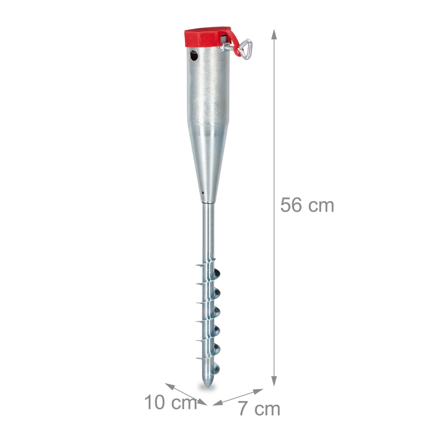 Parasol Ground Anchors Set of 2 with Adapters