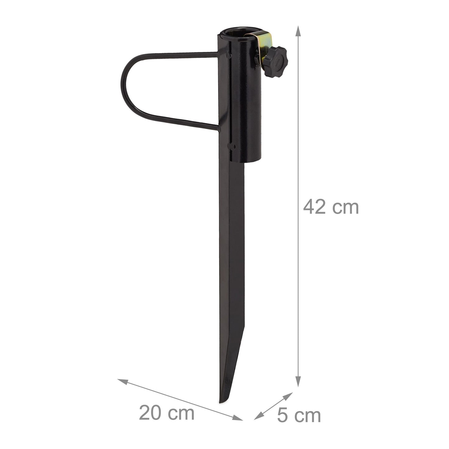 Parasol Ground Spike, Fits Poles Up to 32mm