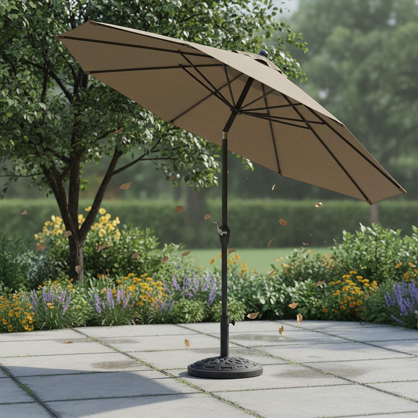Parasol Stand 14kg with Multi-Size Pole Adapters