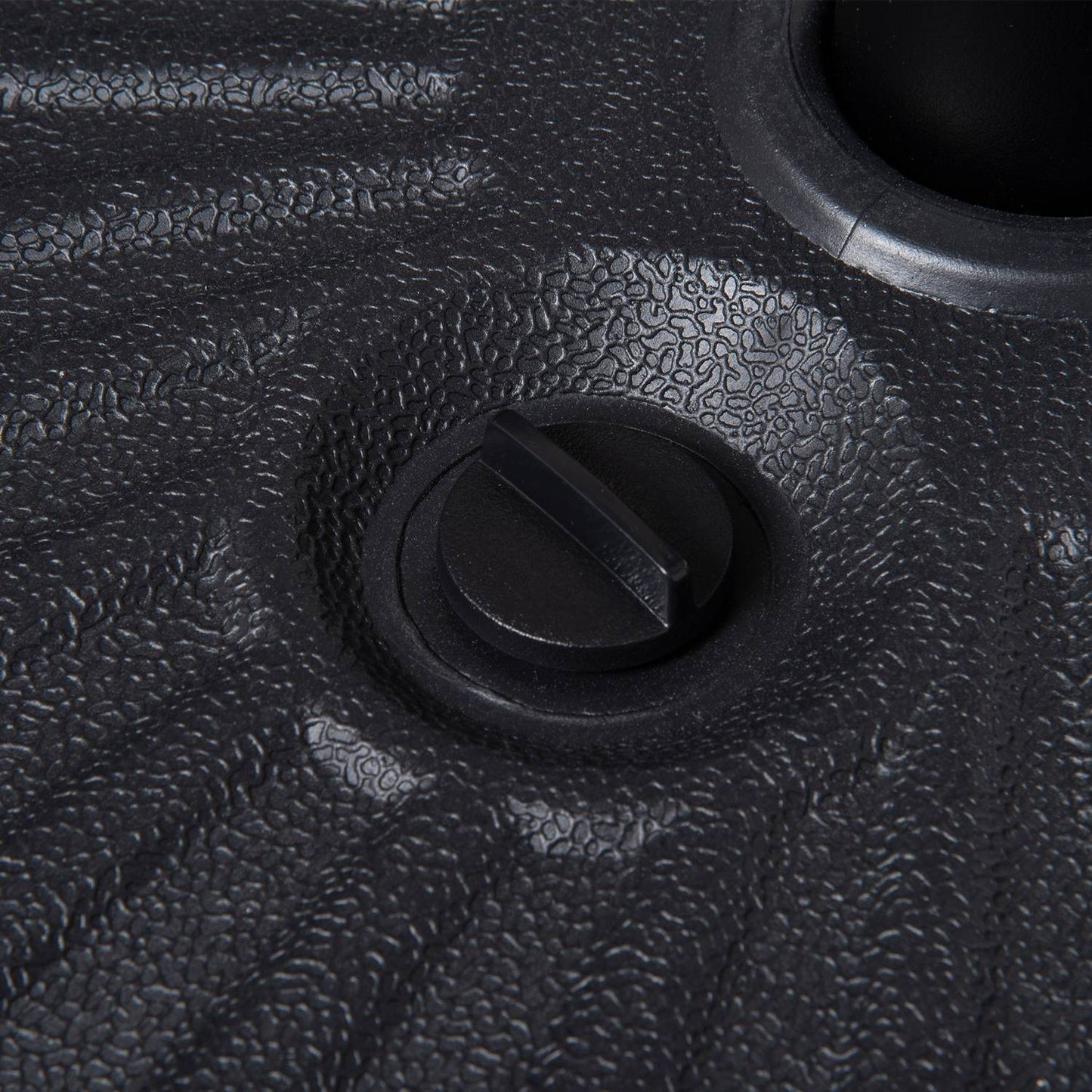 Black cement parasol stand, 21-26Kg, Ø38-51mm