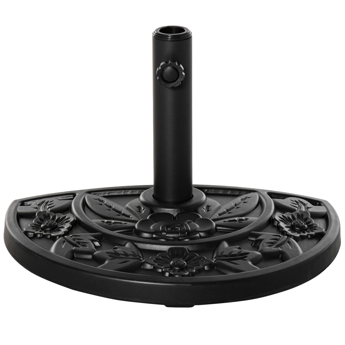 Garden Umbrella Base 9Kg, Flower Design, Ø35/38/48Mm